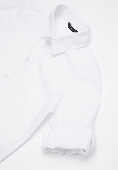 GUESS - Core woven shirt - white