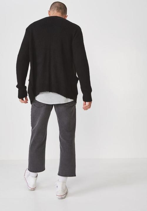 Cotton On - Combi cardi - black