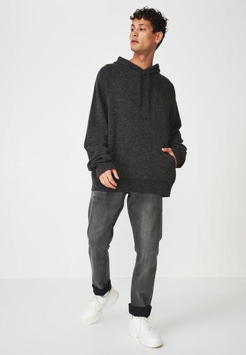 Cotton On - Hooded sweater knit - black