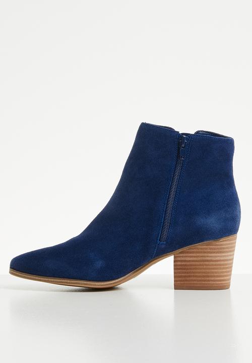 ALDO - Sevi suede boot - navy