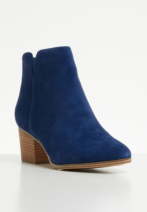 ALDO - Sevi suede boot - navy