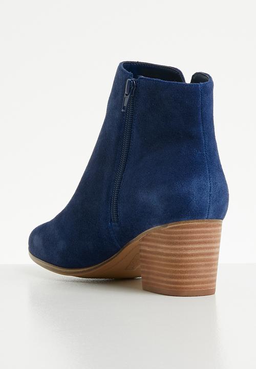 ALDO - Sevi suede boot - navy
