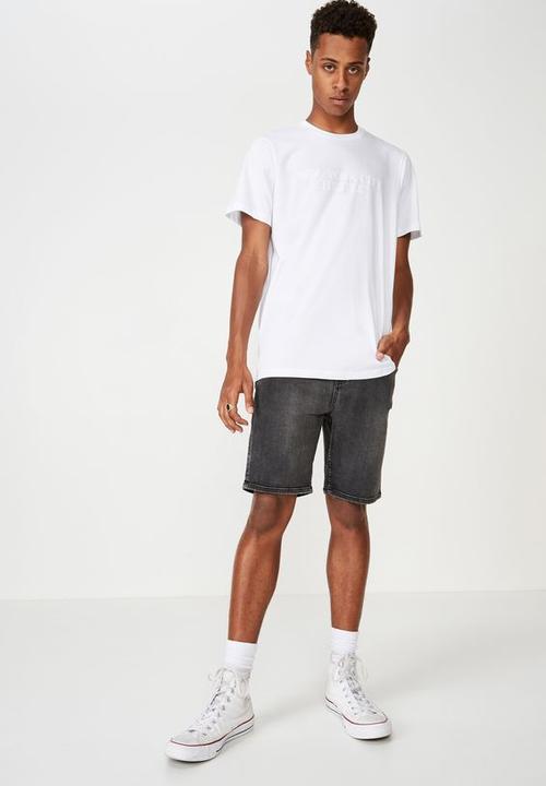 Cotton On - Nyc hustle urban t-shirt - white