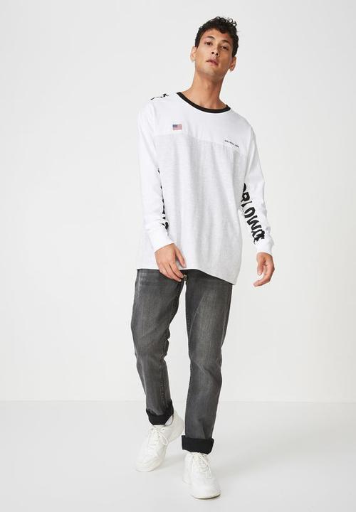 Cotton On - Vision worldwide tbar long sleeve tee - multi