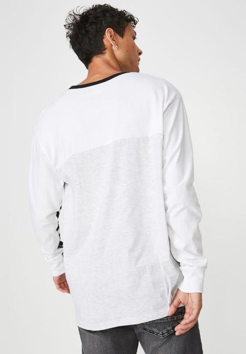 Cotton On - Vision worldwide tbar long sleeve tee - multi