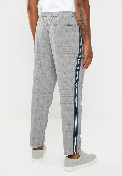 New Look - POW check chino - grey