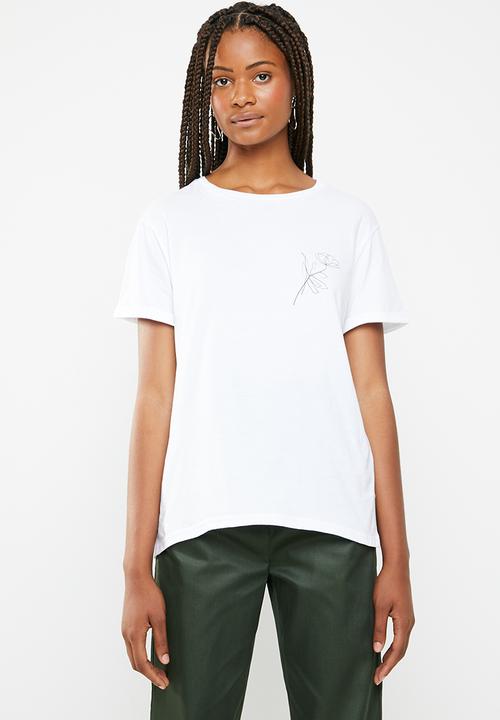 Superbalist - Graphic tee - white
