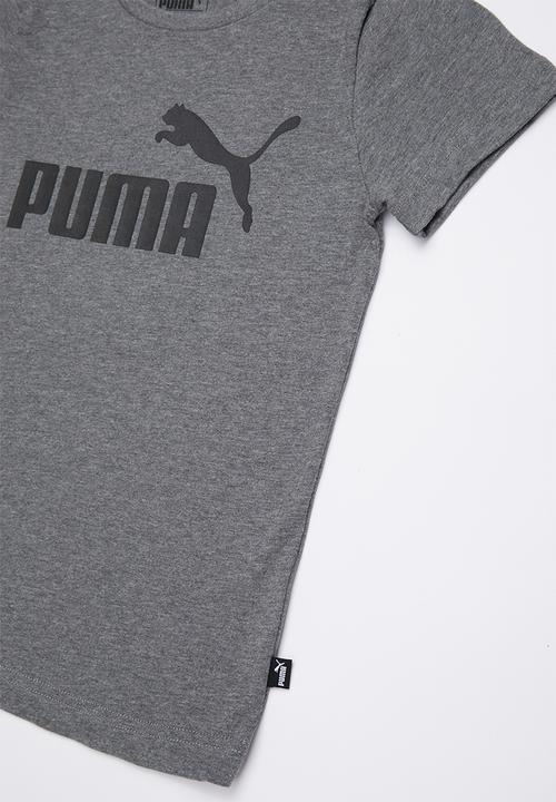 PUMA - Ess logo tee - grey