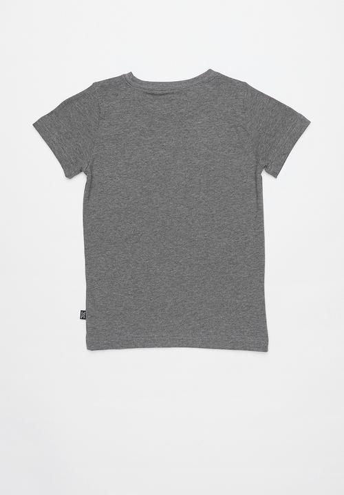 PUMA - Ess logo tee - grey