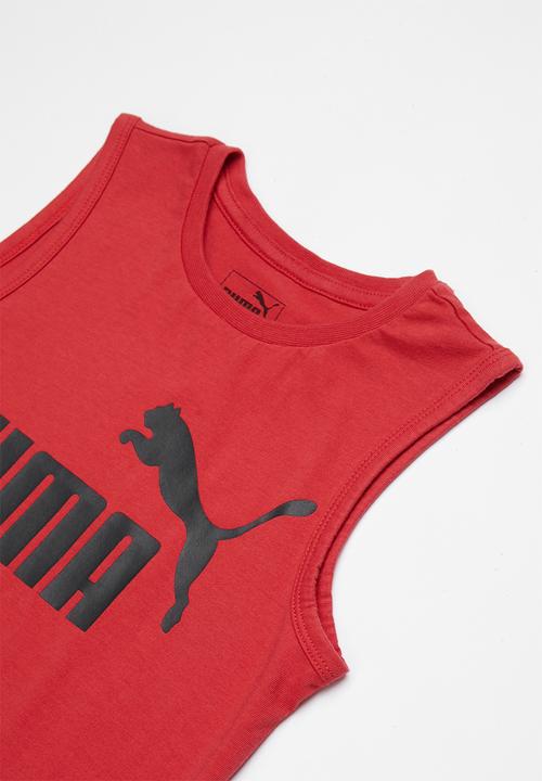 PUMA - Ess no.1 tank tee - red