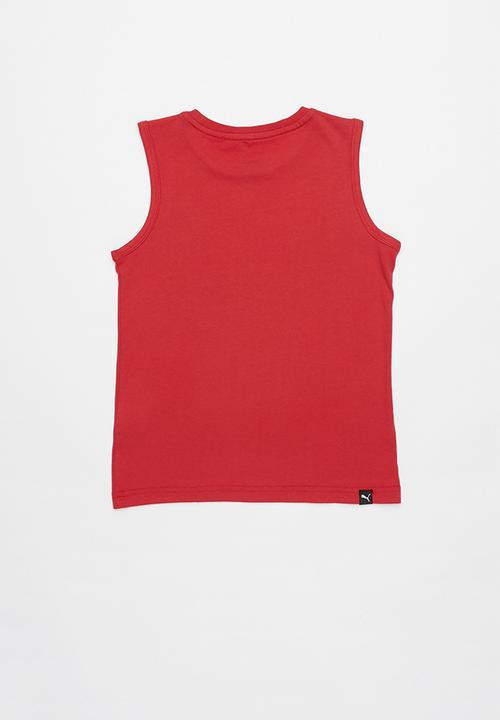 PUMA - Ess no.1 tank tee - red