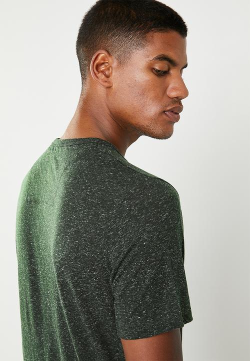 Jack & Jones - Adam short sleeve crew neck tee - khaki