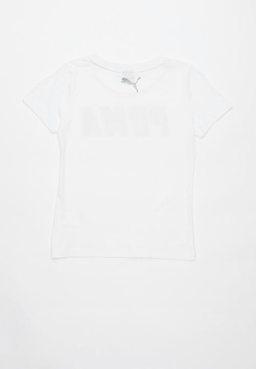 PUMA - Puma style graphic tee 1 g - white