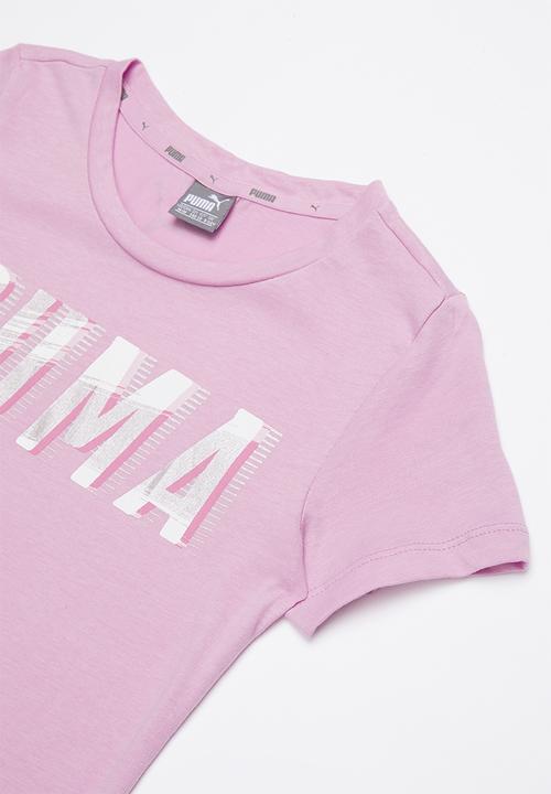 PUMA - Style graphic tee 1 g - purple