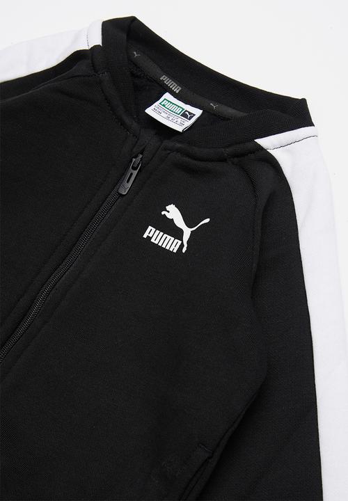 PUMA - Minime prime t7 fz jogger cotton - black & white