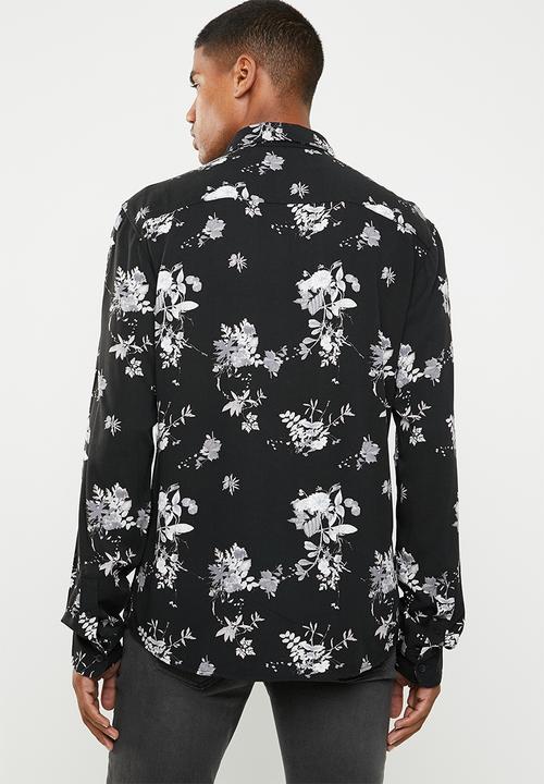 Jack & Jones - Lance shirt long sleeve - black