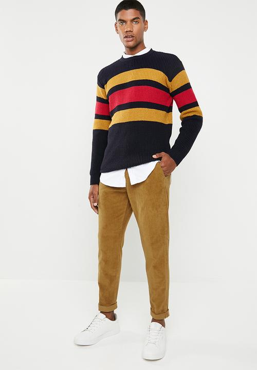 Jack & Jones - Ace milton corduroy akm pants - brown