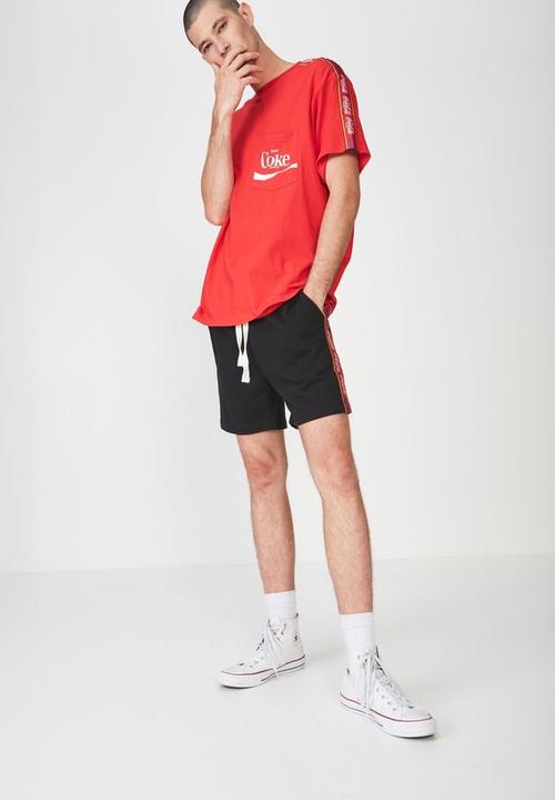 Cotton On - Downtown loose fit tee - red