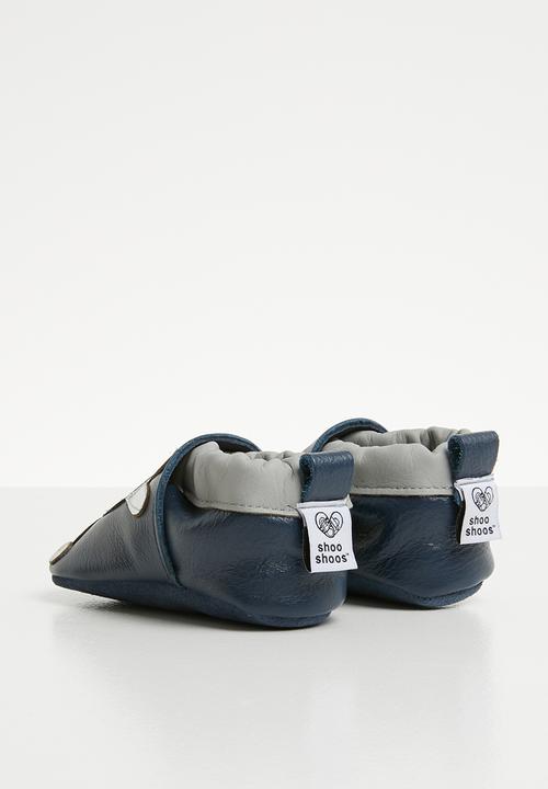 shooshoos - Rabbit go hop slip on - navy