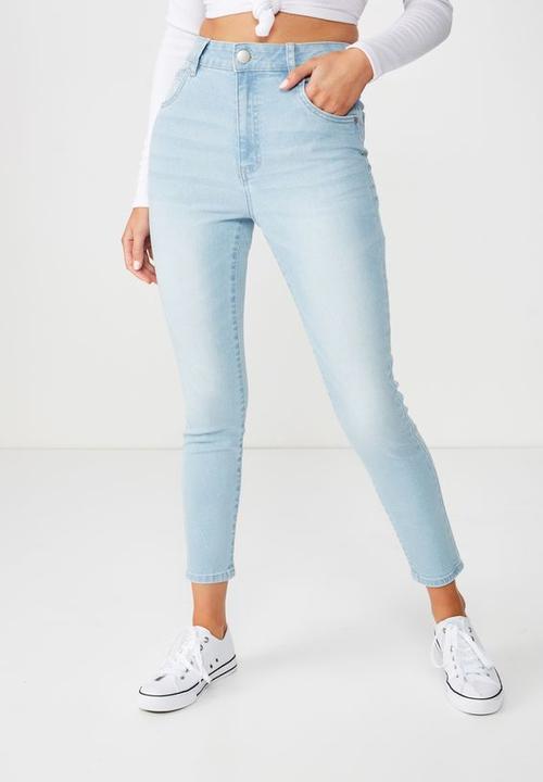 cotton on high waisted jeans