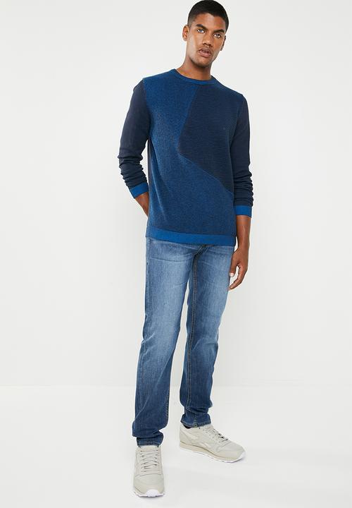 Jack & Jones - Mike original am 814 jeans - blue