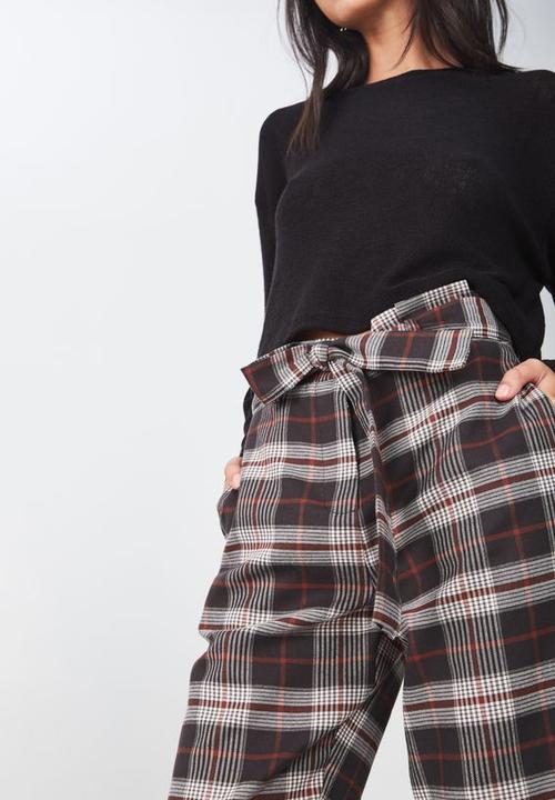 Cotton On - Shannon check pants - multi