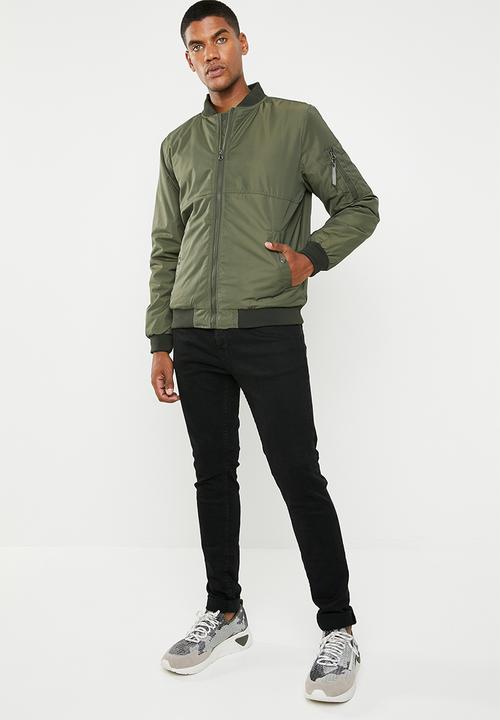 Superbalist - Padded bomber jacket - khaki