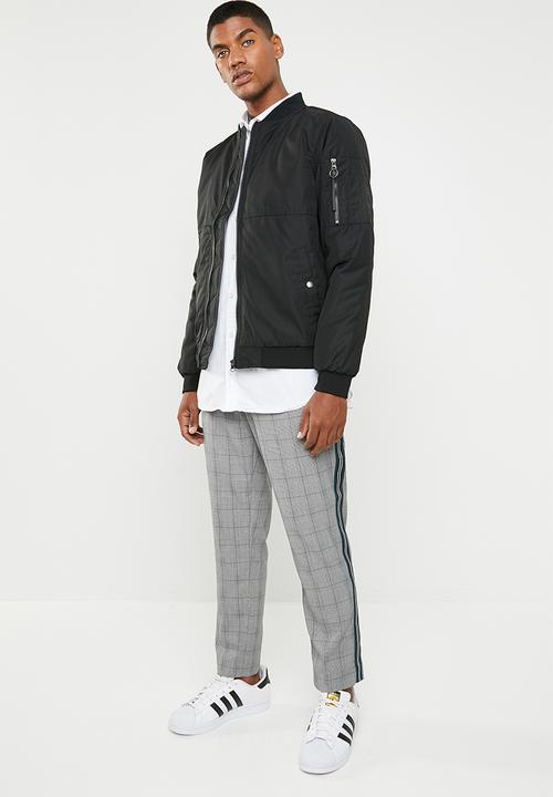 Superbalist - Padded bomber jacket - black