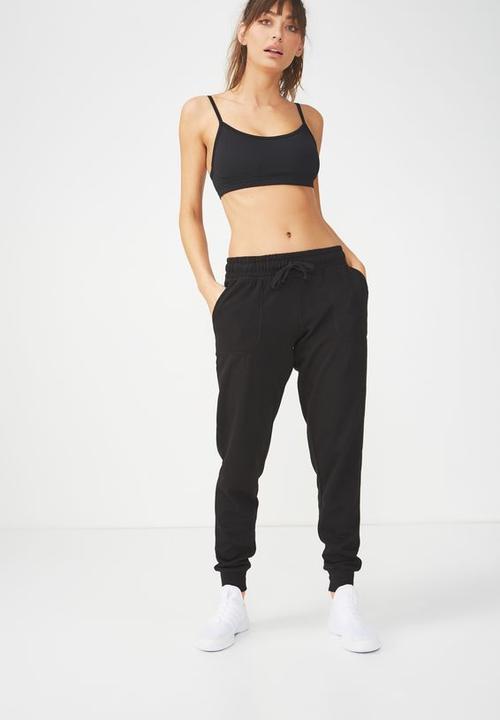 Cotton On - Gym track pants - black