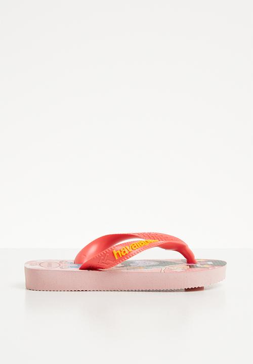 Havaianas - Kids cartoon flip flops - pink