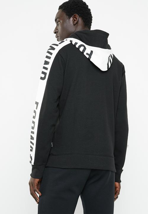 Jack & Jones - Rock hoody - black