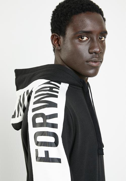 Jack & Jones - Rock hoody - black