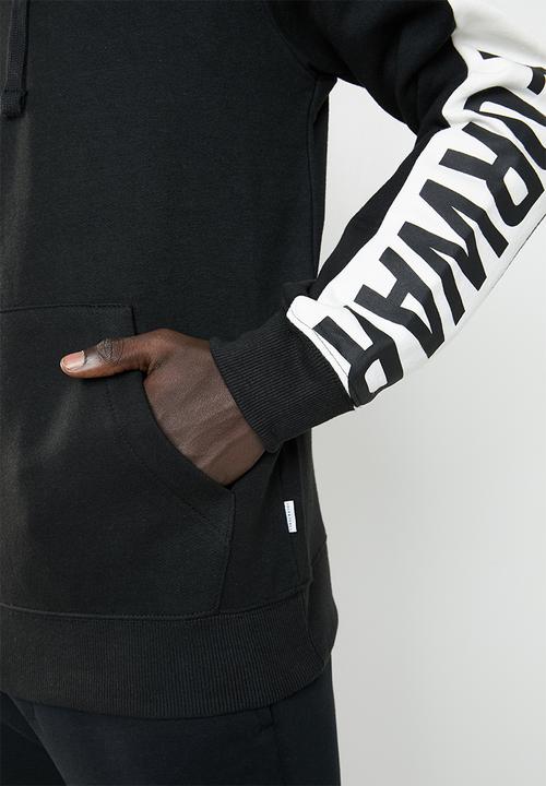 Jack & Jones - Rock hoody - black
