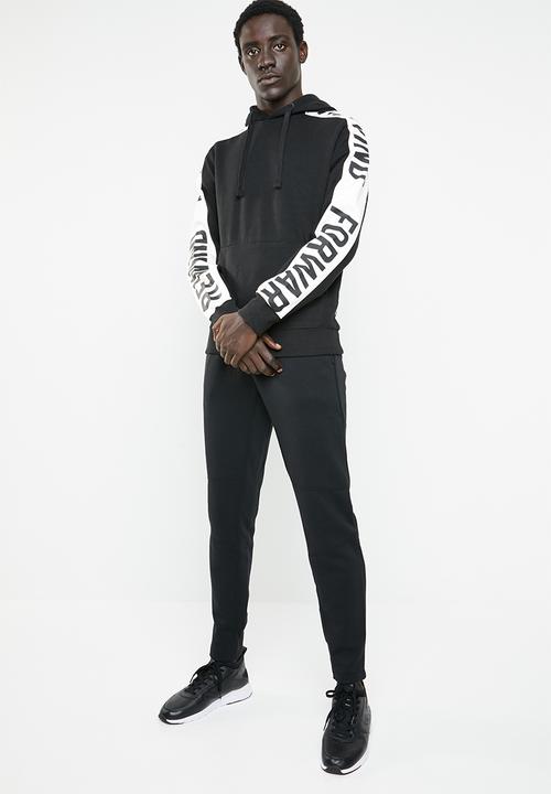 Jack & Jones - Rock hoody - black