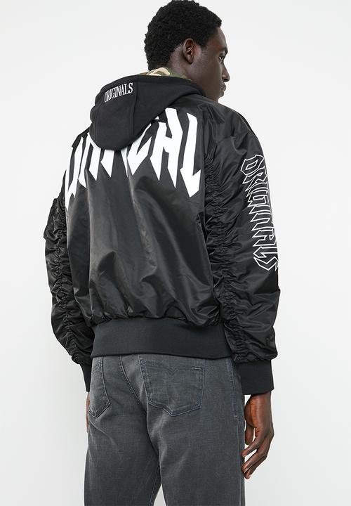 Jack & Jones - Unreal bomber - black