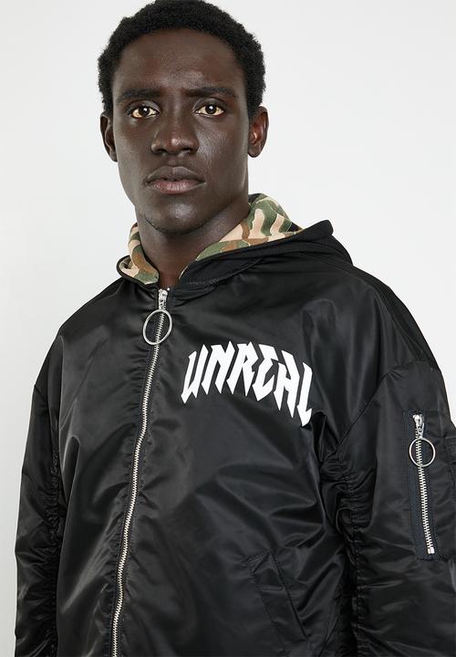 Jack & Jones - Unreal bomber - black