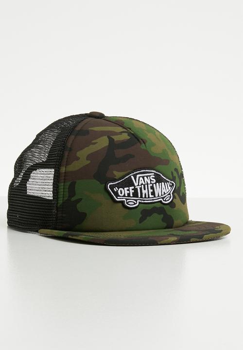 Vans - Classic patch trucker cap - khaki green
