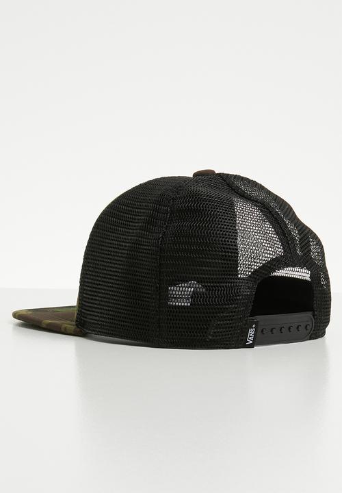 Vans - Classic patch trucker cap - khaki green