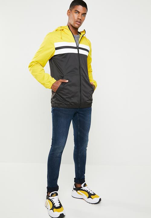 Superbalist - Colour blocked zip through windbreaker - multi