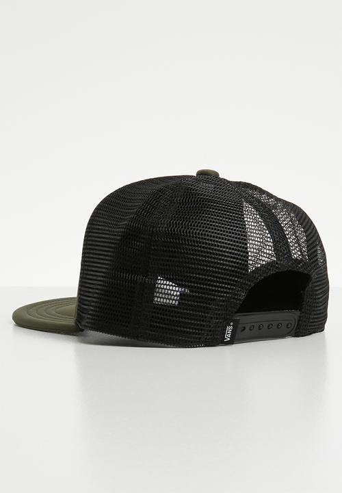 Vans - Classic patch trucker cap - khaki green