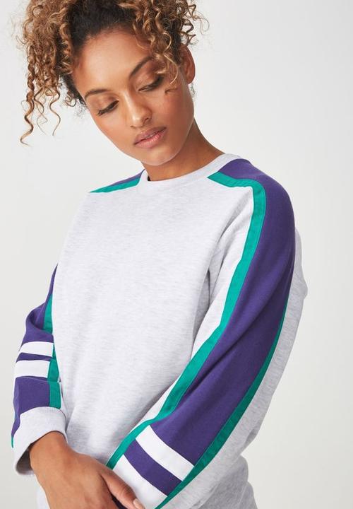 Cotton On - Premium fashion crew neck sweater - multi