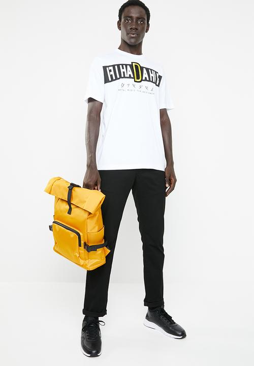 Diesel  - T-just-yz short sleeve logo tee - white