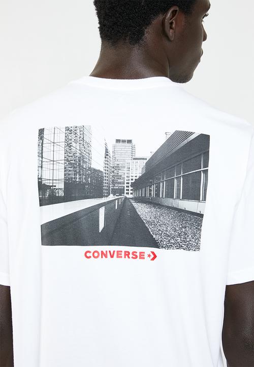 Converse - Street view tee - white