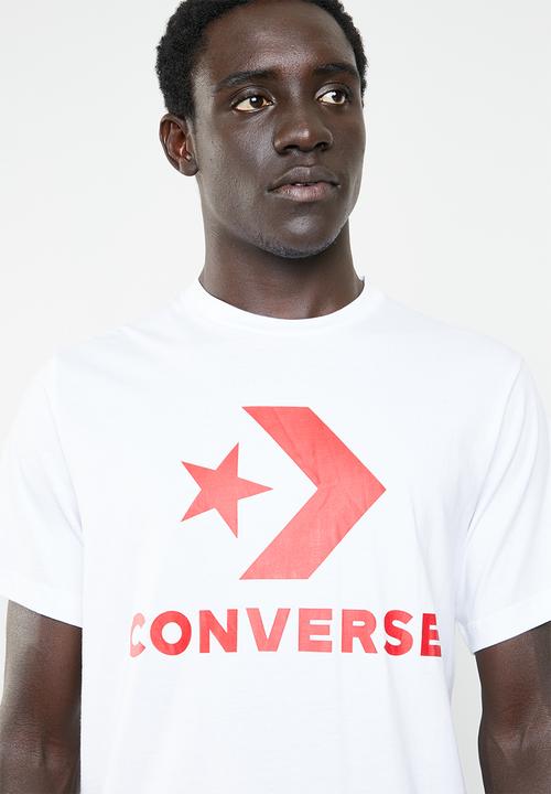 Converse - Star chevron tee - white