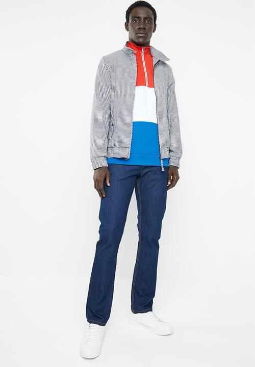 Only & Sons - William colourblock track top - multi