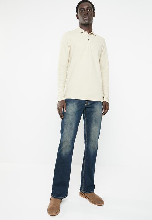 GUESS - Slim bootleg buster wash - blue