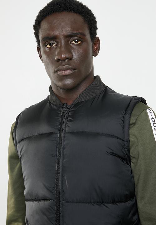 Only & Sons - Gilet puffer - black