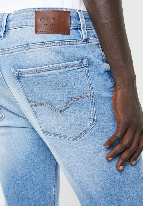 GUESS - Guess slim straight jeans - blue