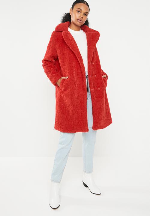 Vero Moda - Lala 3/4 jacket - red