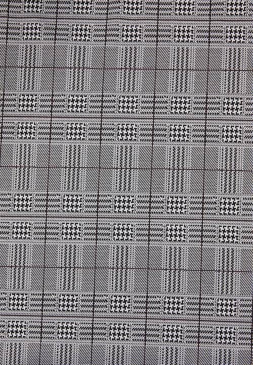 Superbalist - Check shift dress - black & white